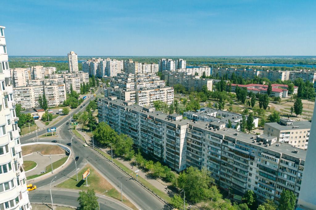Penthouse Apartment Panoramic View Kiev Eksteriør billede